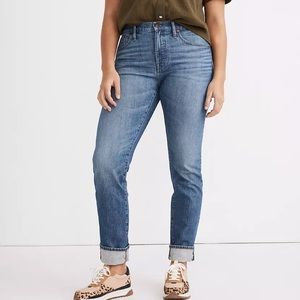 BRAND NEW MADEWELL tomboy straight jeans 29 PETITE